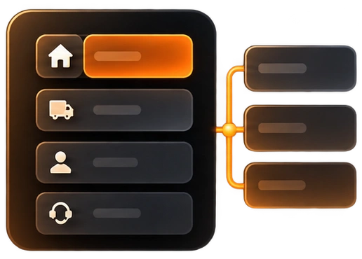 Information architecture diagram
